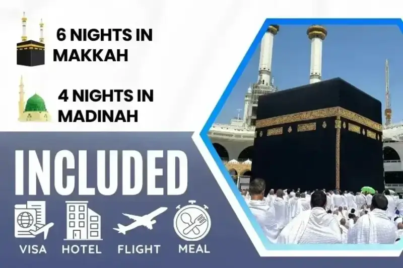 3 Star September Umrah Package For 10 Nights