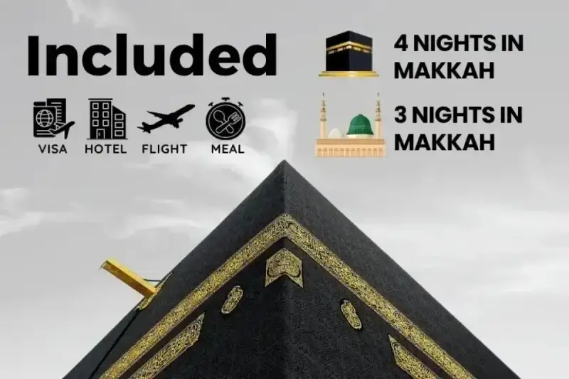 4 Star Affordable 7 Nights Gold Umrah Package