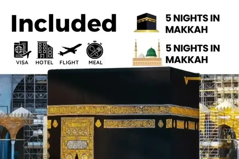 4 Star Affordable 10 Nights Gold Umrah Package