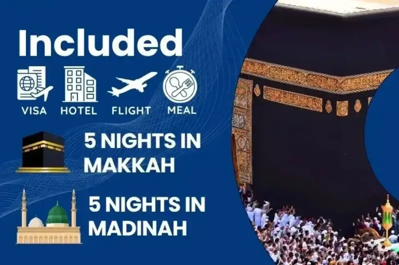 4 Star 10 Nights Gold Umrah Package