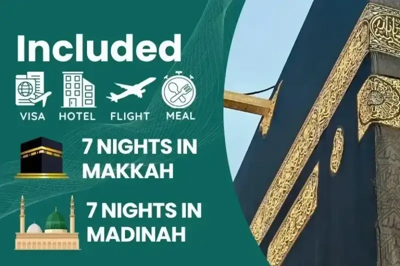 4 Star Affordable 14 Nights Gold Umrah Package