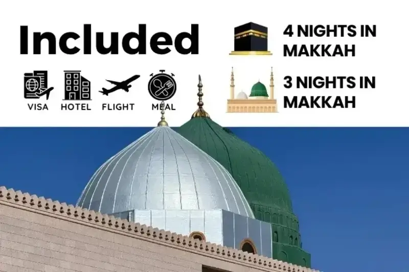4 Star 7 Nights Gold Umrah Package